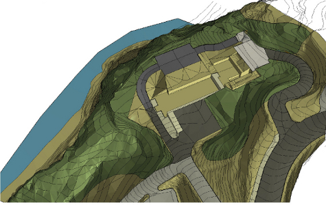 A flat color rendering