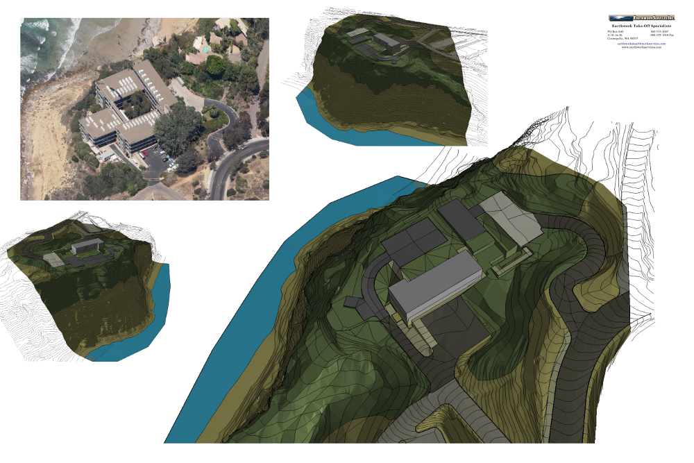 A set of graphics formatted to plot on a 36 X 24 page